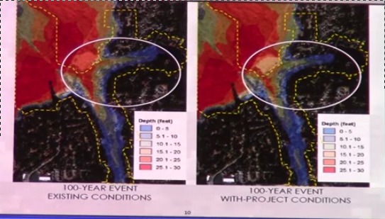 Compare, in Flooding Study --Army Corps of Engineers at Valdosta City Council, by Gretchen Quarterman, for Lowndes Area Knowledge Exchange, 6 May 2014