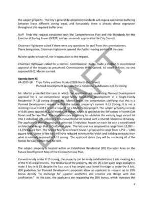 [5. VA-2023-18 Tripp Talley and Sam Straka (2206 North Oak Street) Planned Development approval.for a residential subdivision in R-15 zoning]