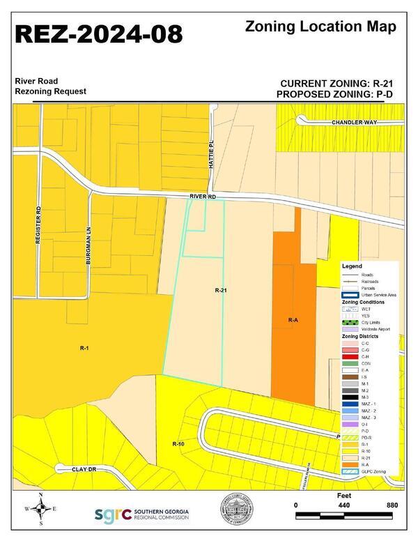 Zoning Location Map