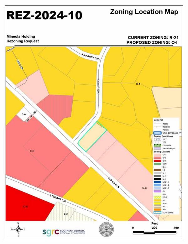 Zoning Location Map