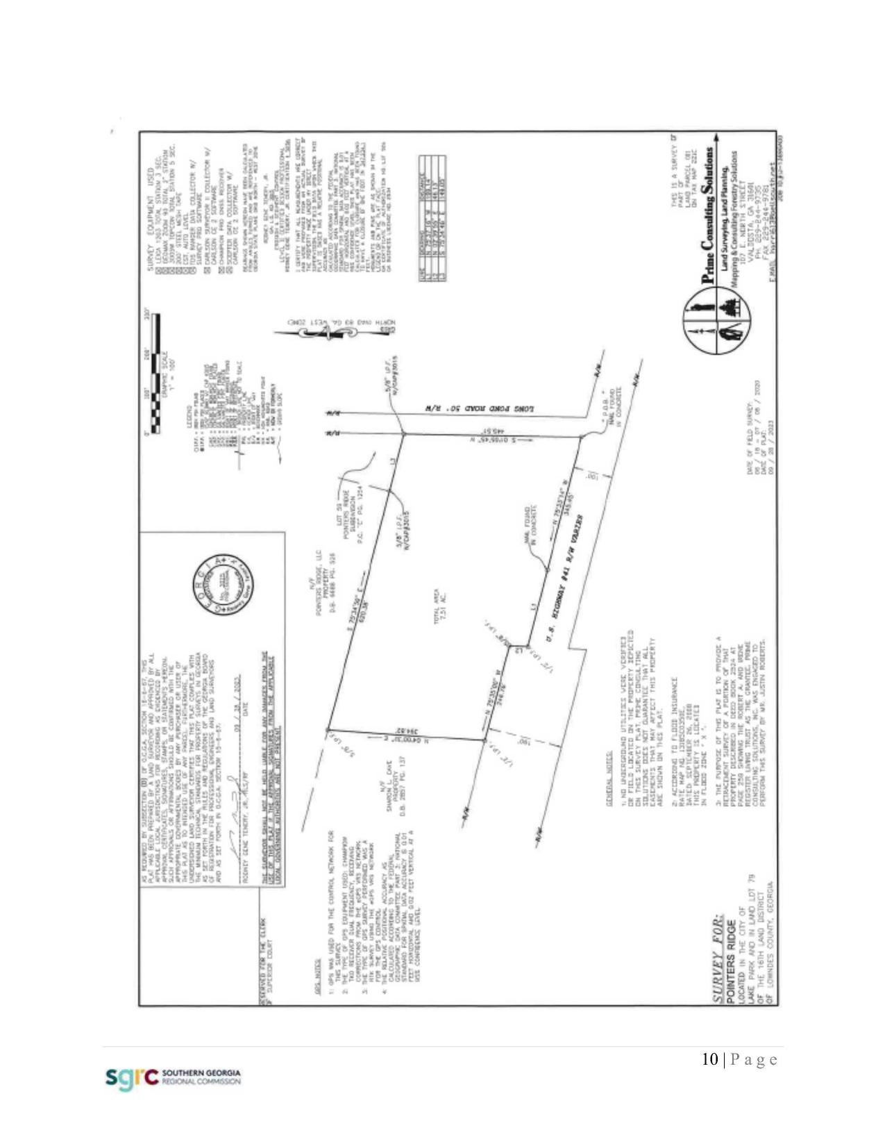 Survey for Pointers Ridge