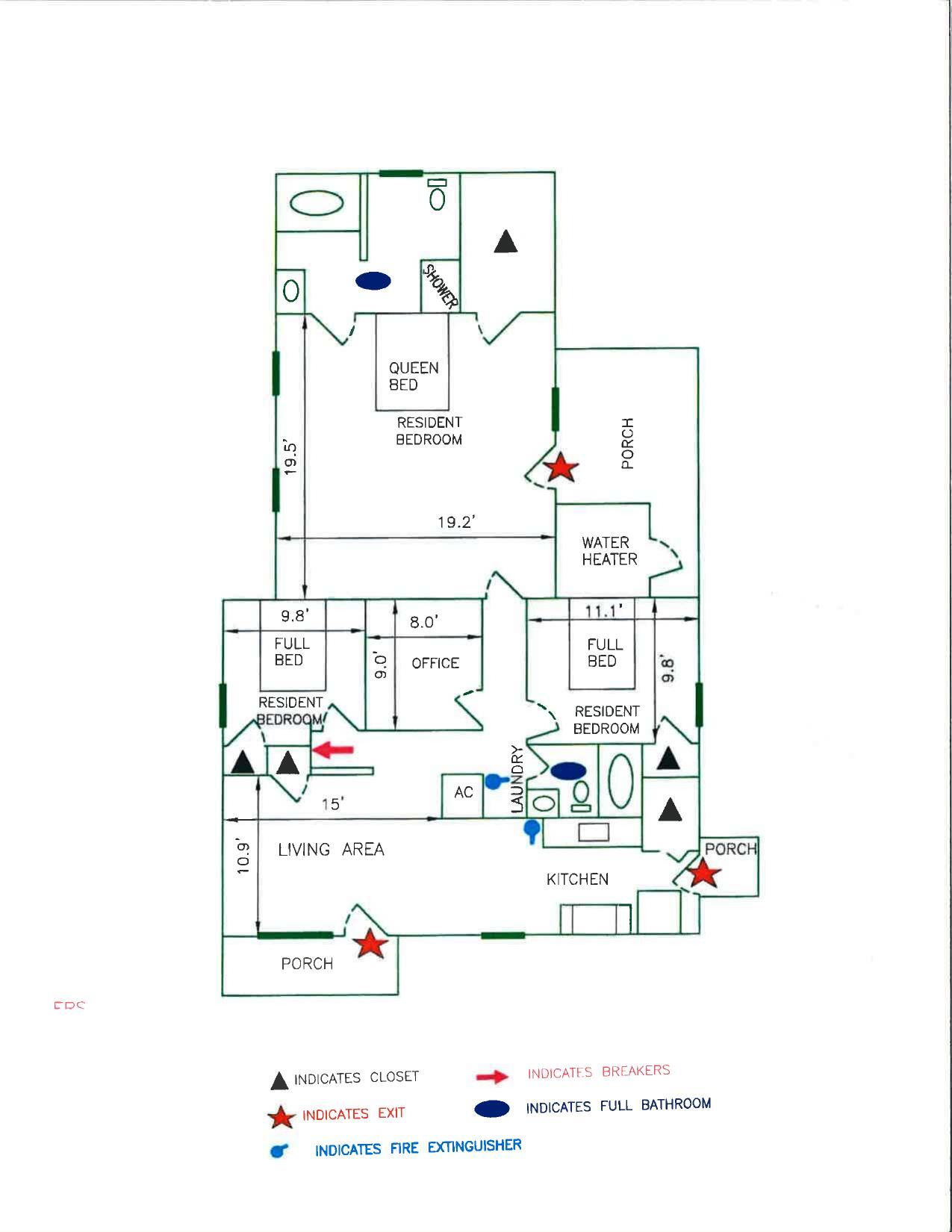 Detailed house plan