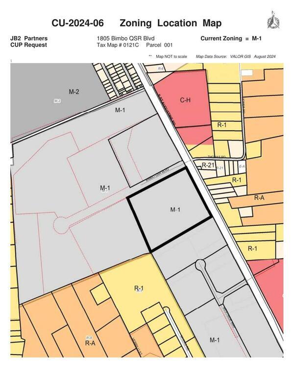 CU-2024-06 Zoning Location Map