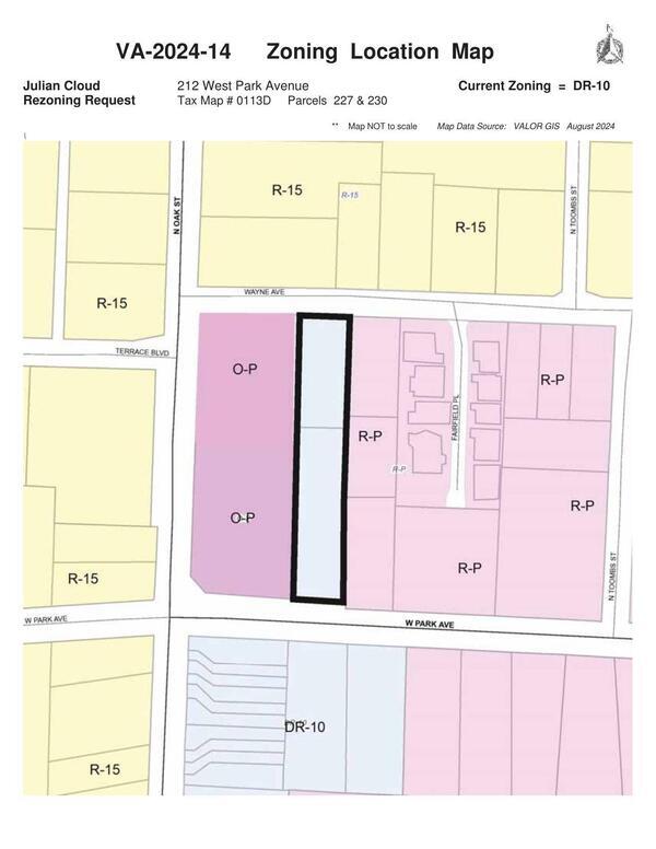 VA-2024-14 Zoning Location Map