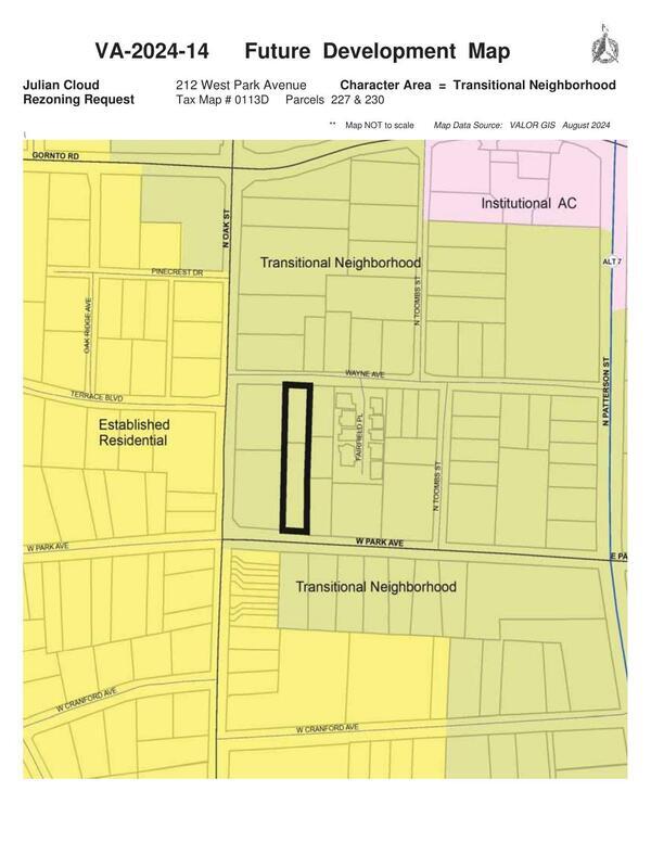 VA-2024-14 Future Development Map