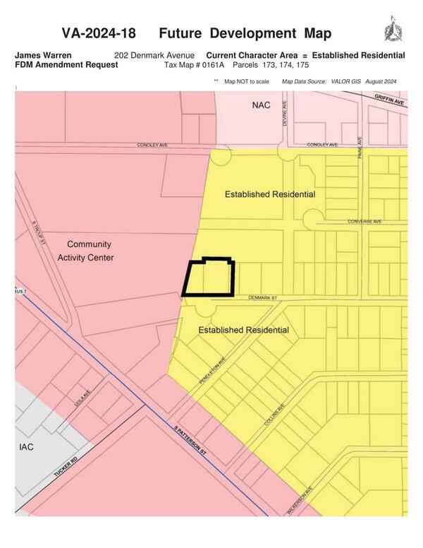 VA-2024-18 Future Development Map