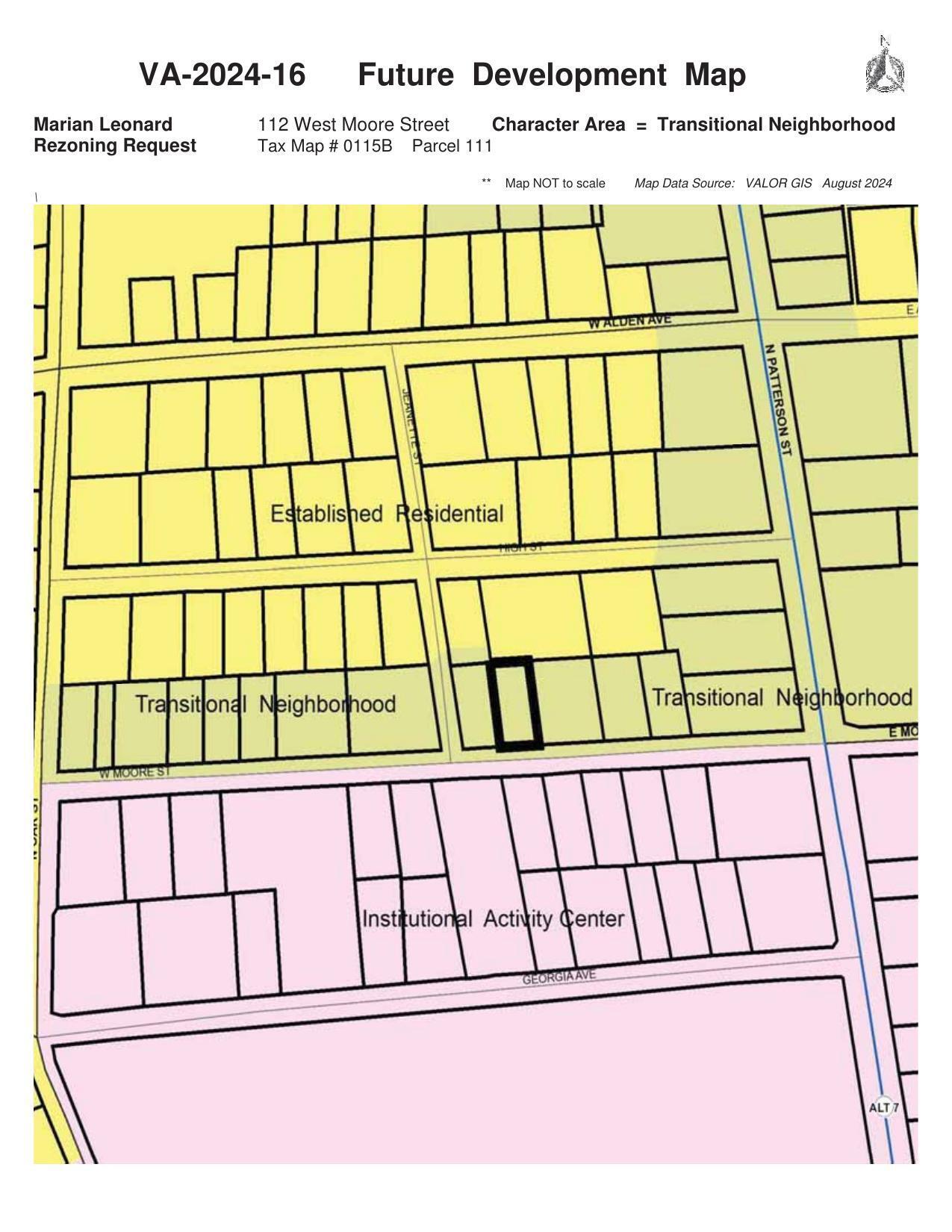 VA-2024-16 Future Development Map