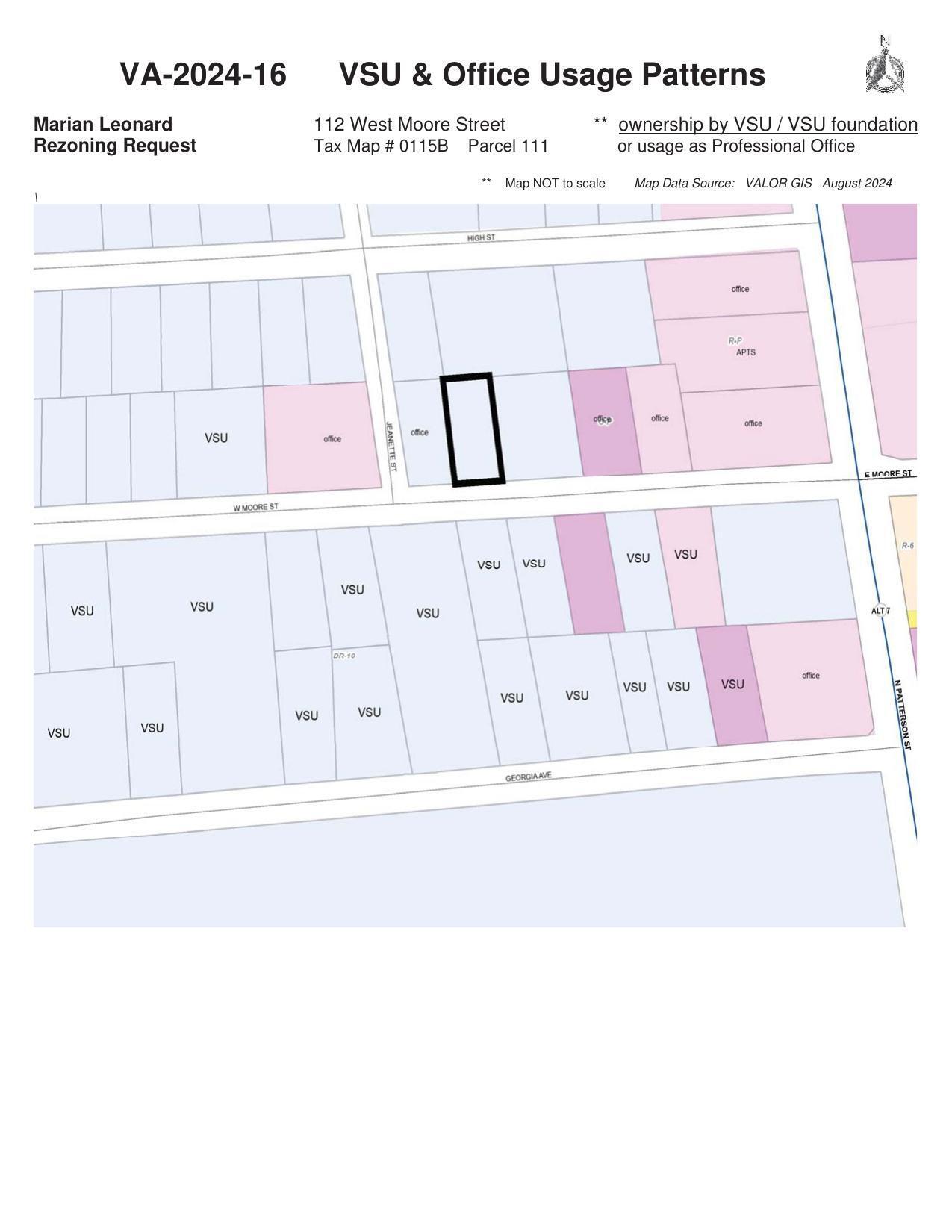 VA-2024-16 VSU & Office Usage Patterns