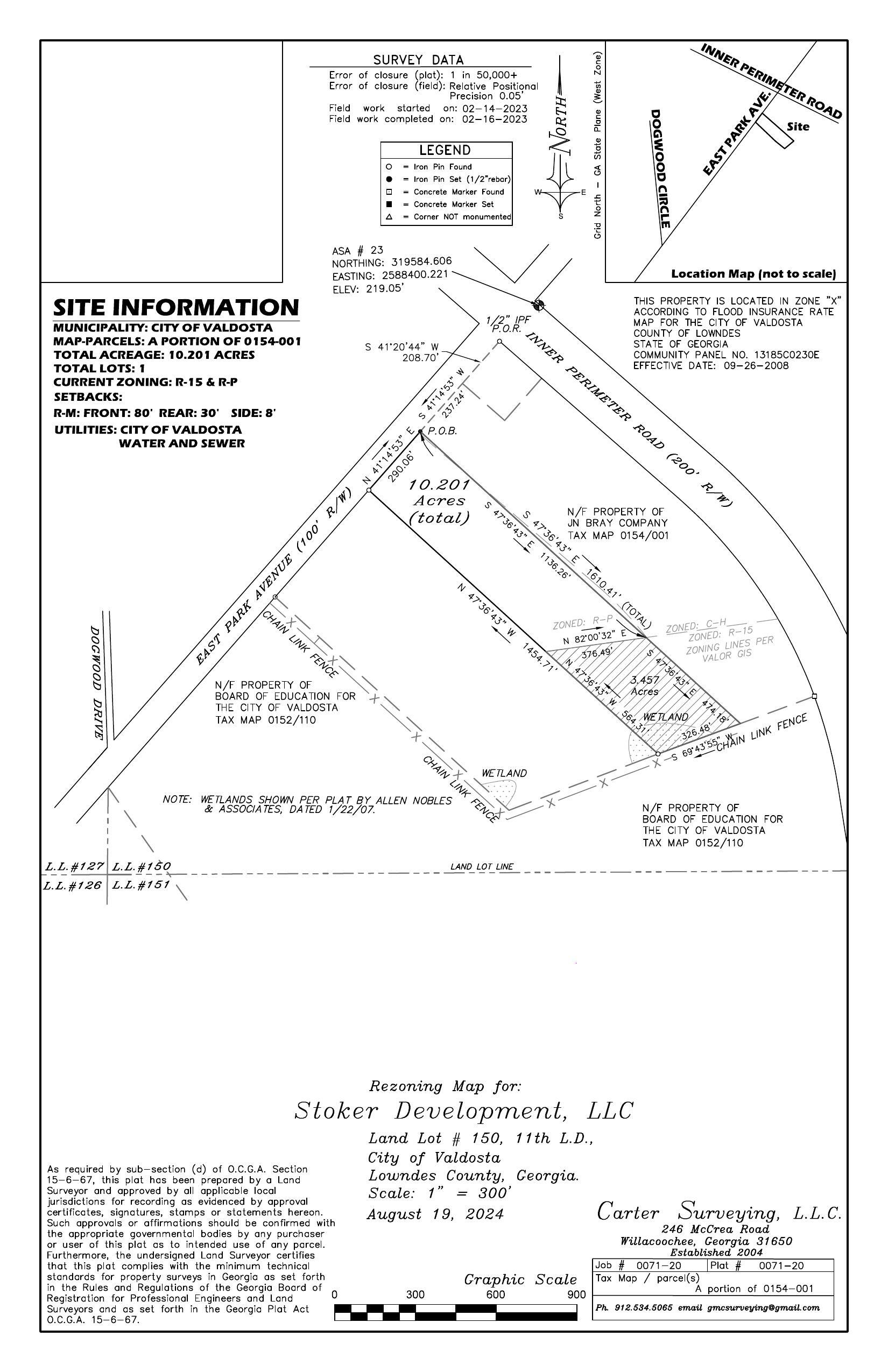 Rezoning Map