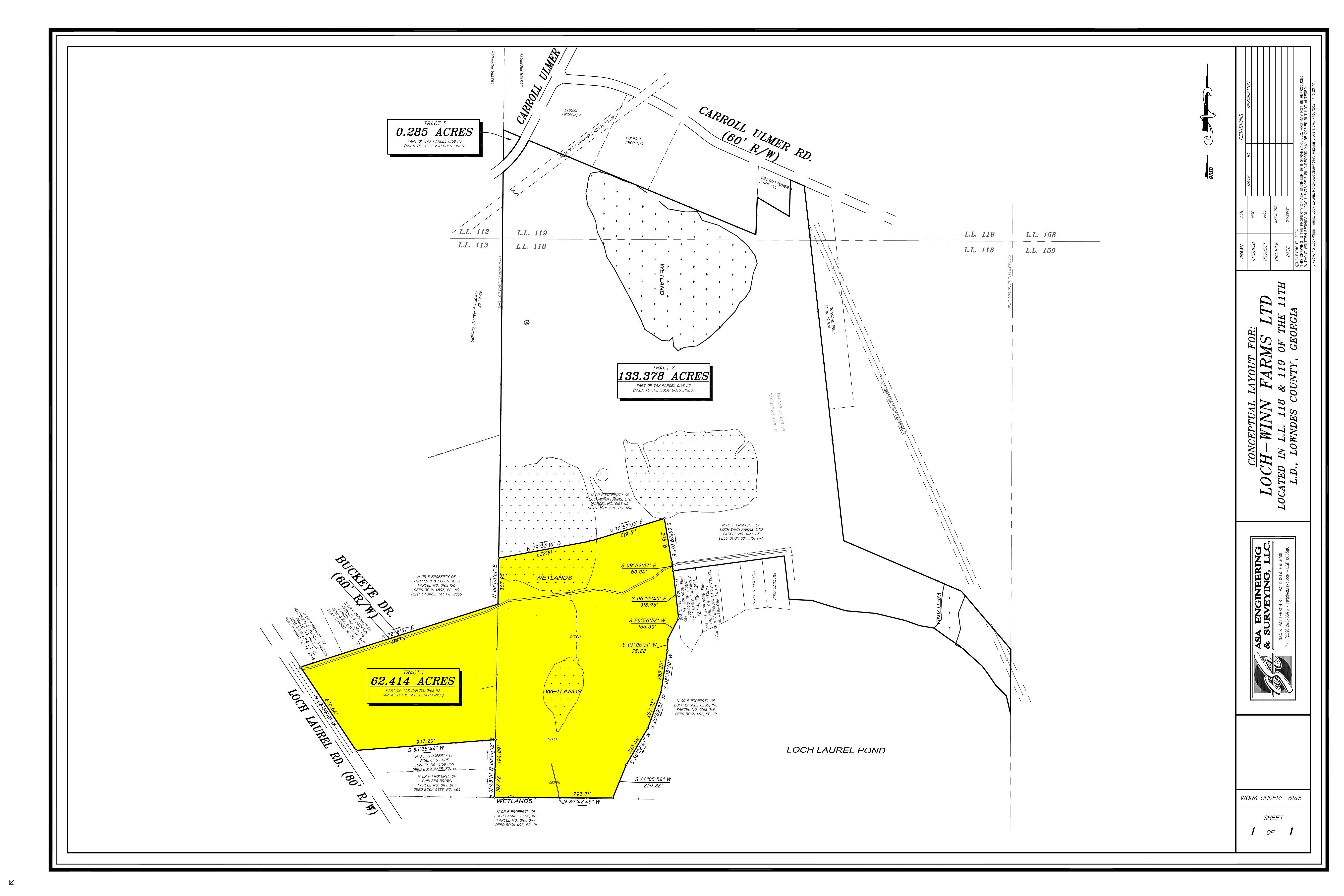 Conceptual Layout for Loch-Winn Farms LTD