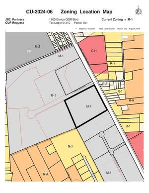 [CU-2024-06 Zoning Location Map]