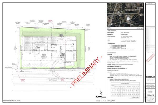 PRELIMINARY SITE PLAN