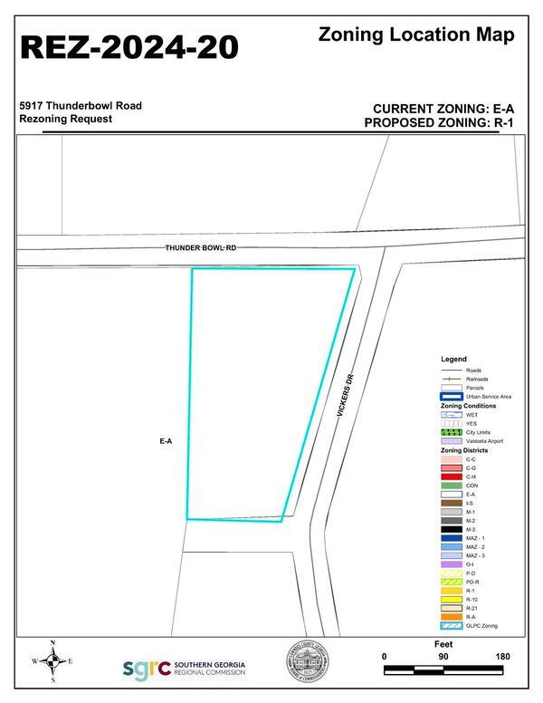 REZ-2024-20 Zoning Location Map