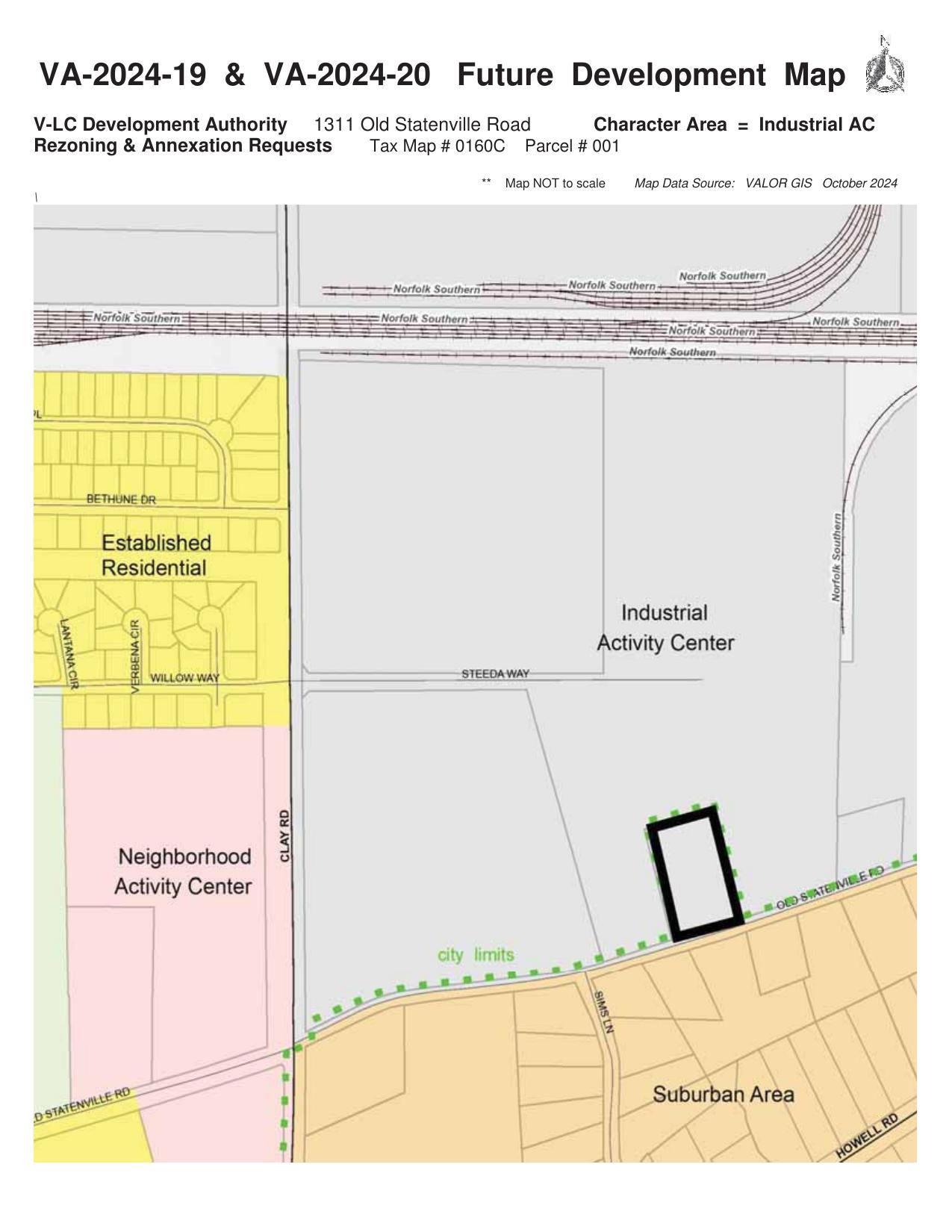 Agenda-Item-3-0006 VA-2024-19 & VA-2024-20 Future Development Map