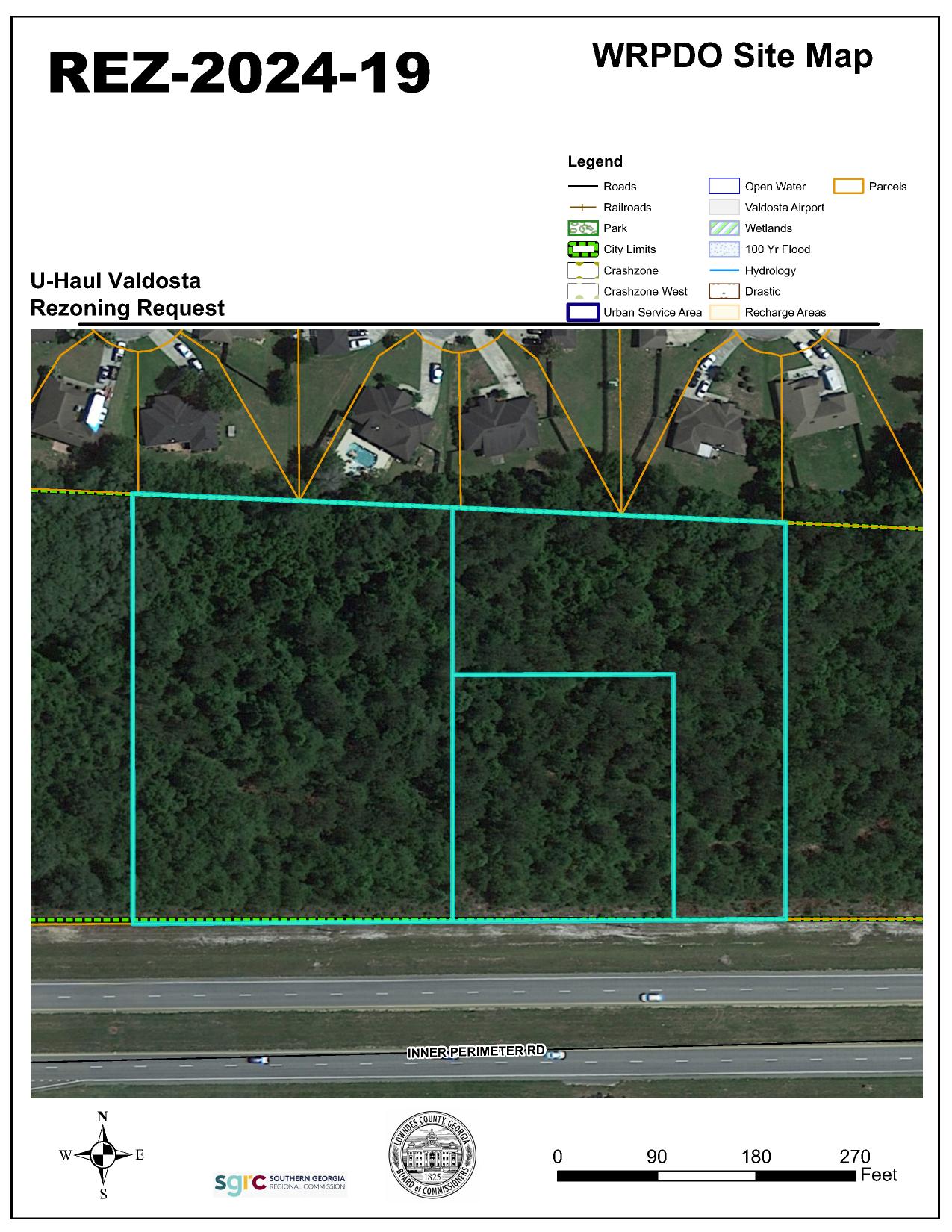 REZ-2024-19 WRPDO Site Map