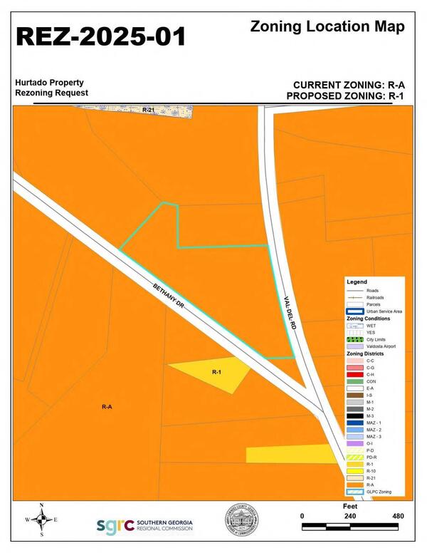 Zoning Location Map