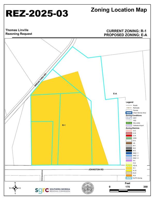 Zoning Location Map