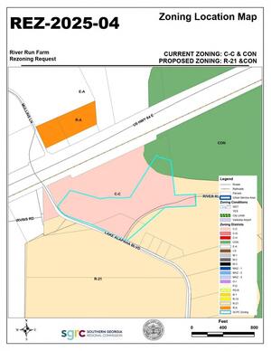 [Zoning Location Map]