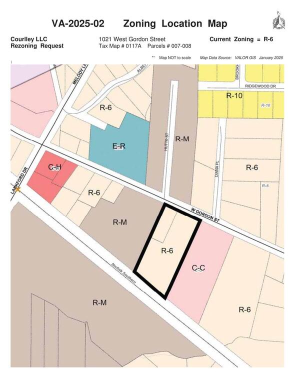 [Zoning Location Map]