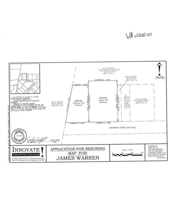 [Application for Rezoning Map]