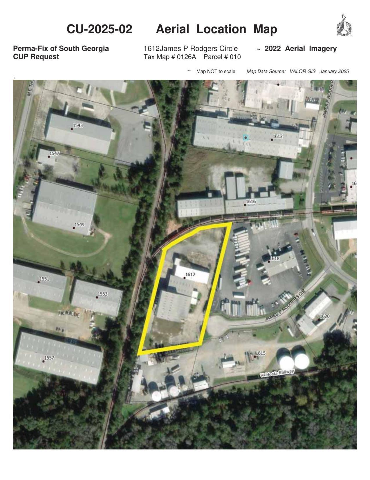 Aerial Location Map