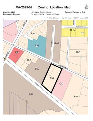 [Zoning Location Map]