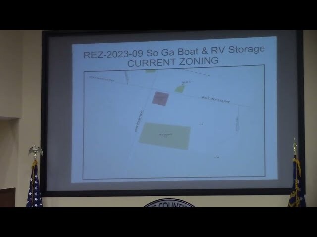 6.b. REZ-2023-09 – South GA Boat - RV Storage ~22 ac, 6153 Inner Perimeter