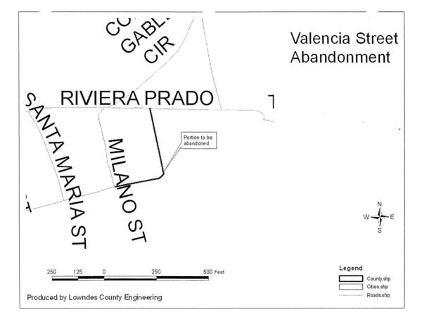 Map: Valencia Street Abandonment
