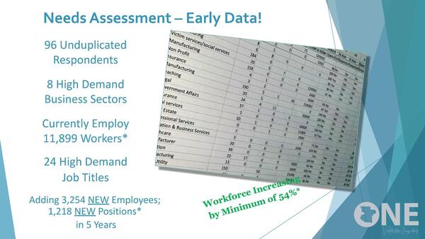 Needs Assessment – Early Data!