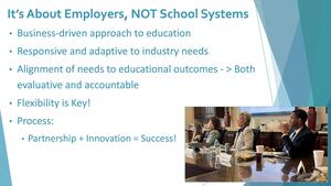 [It's About Employers, NOT School Systems]