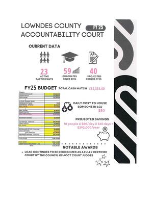 [Current Data FY 25: Lowndes County Accountability Court]
