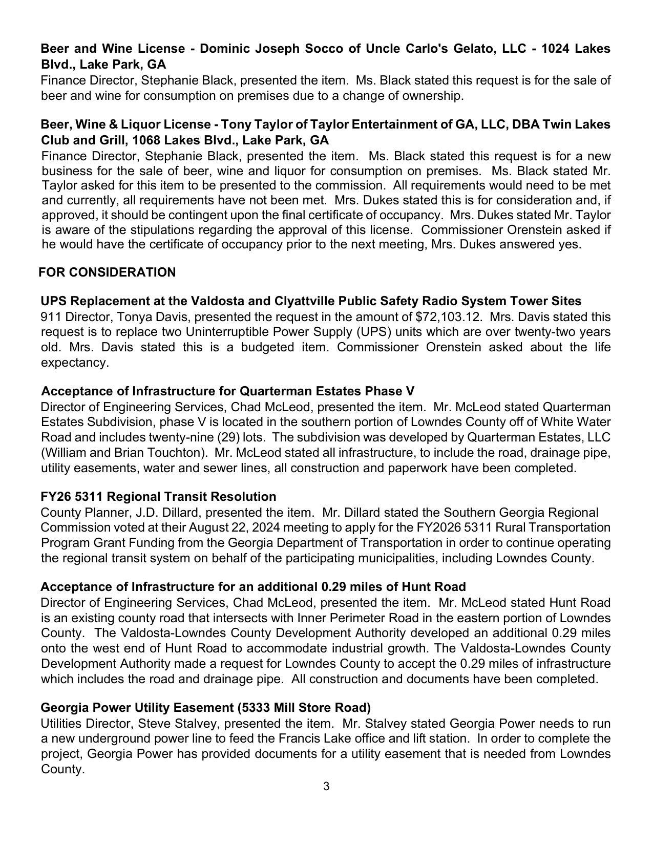 Estates Subdivision, phase V is located in the southern portion of Lowndes County off of White Water