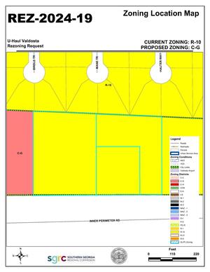 [Zoning Location Map]