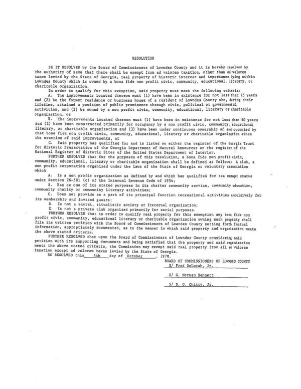 1978-10-04 RESOLUTION