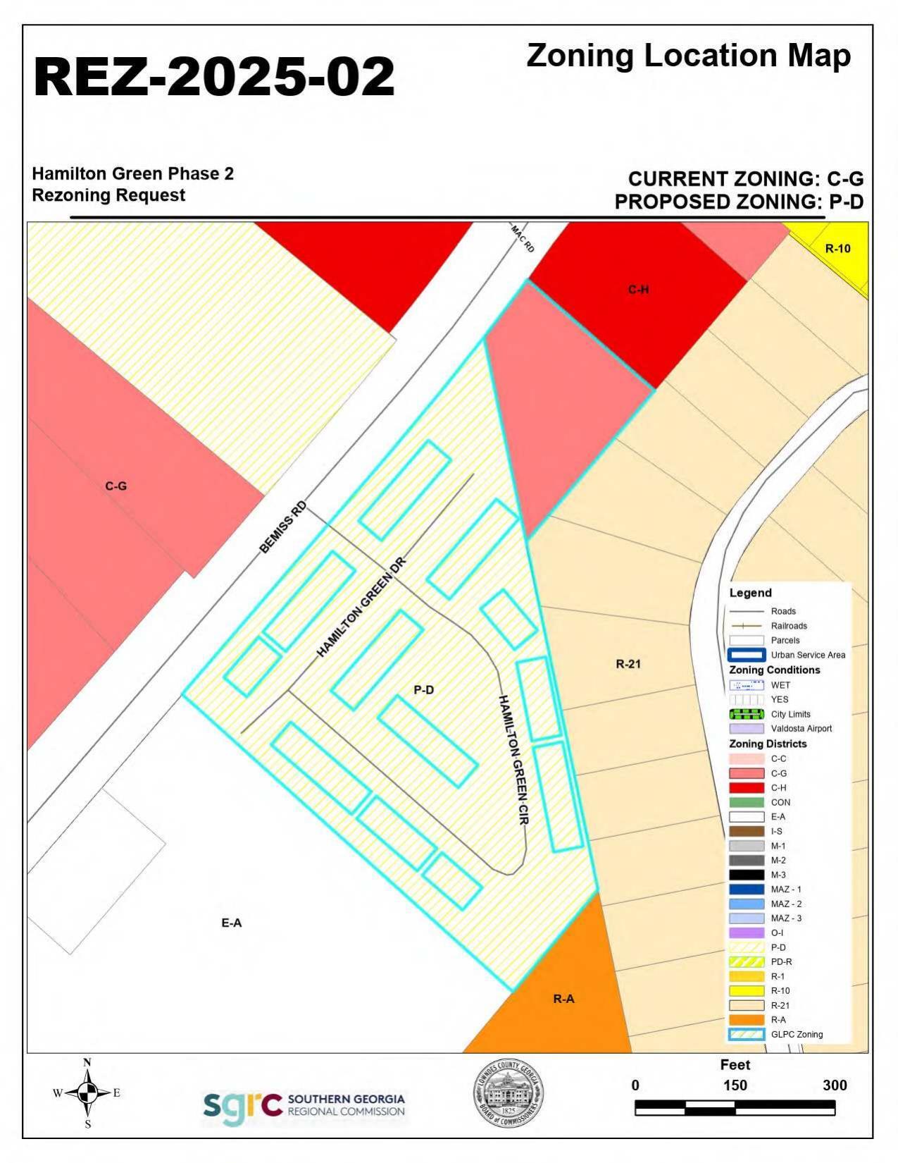 Zoning Location Map