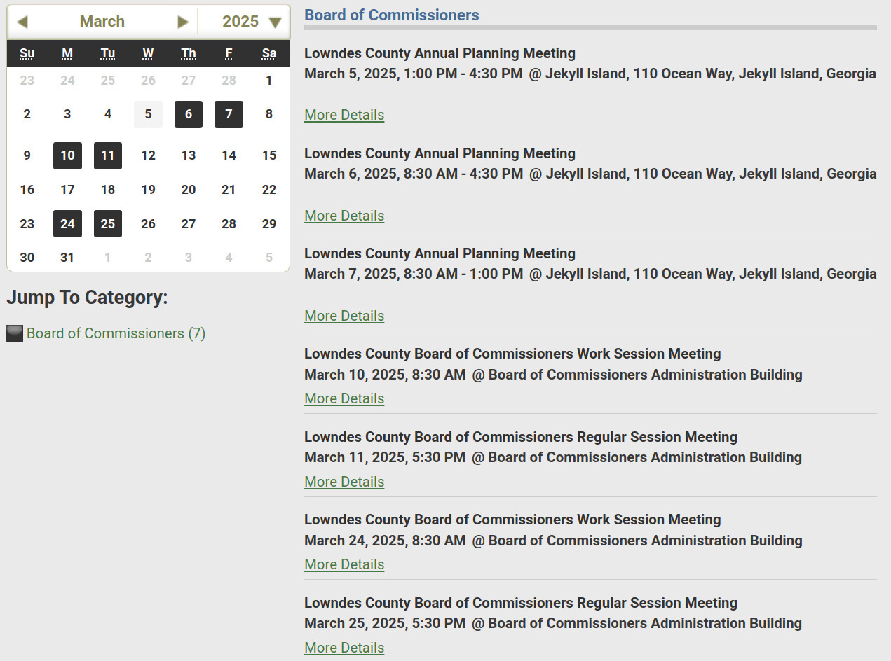 [LCC Meetings in March 2025-03-05]