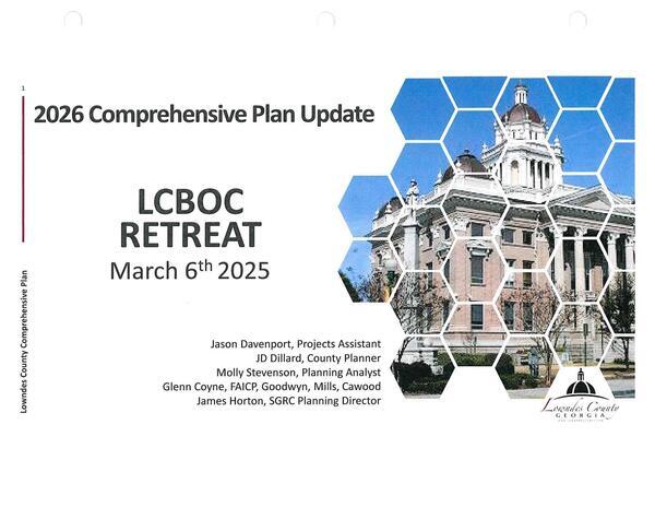 Lowndes County Comprehensive Plan Update