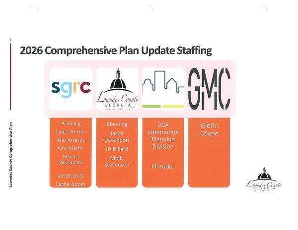 2026 Comprehensive Plan Update Staffing