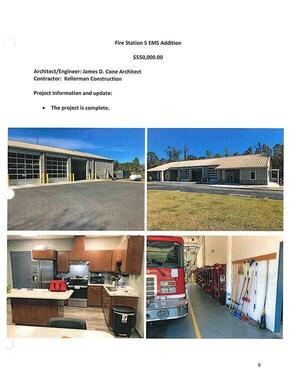 [Fire Station 5 EMS Addition $550,000.00]