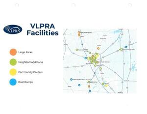 [Map: VLPRA Facilities]