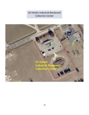 [Aerial Map: DSS Gil Harbin Industrial Boulevard Collection Center]