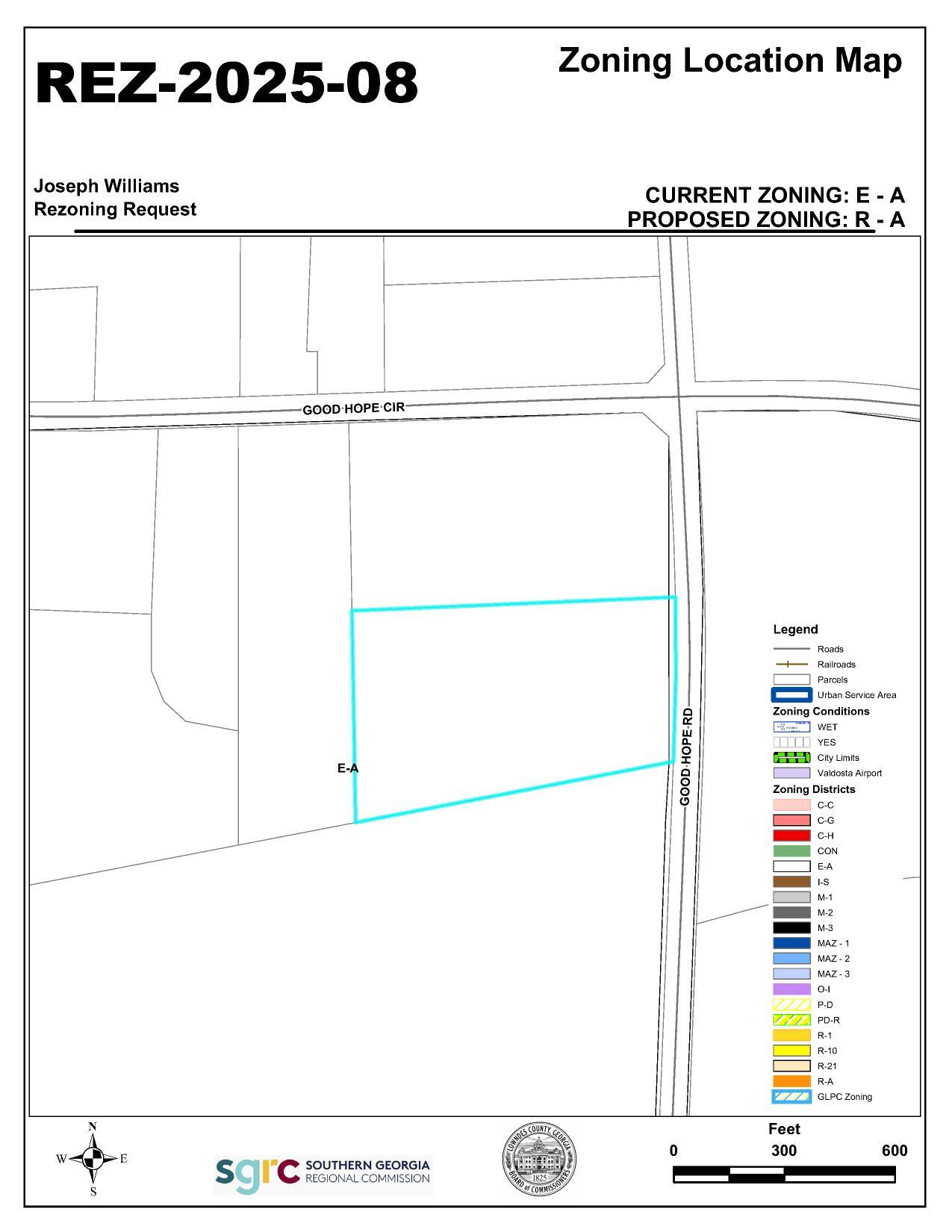 Zoning Location Map