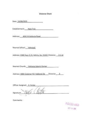 [Nearest Church:__ Valdosta Islamic Center]