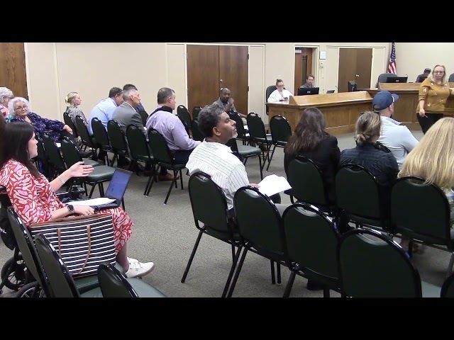 Land development process transparency --Christie Moore, Pres. Chamber