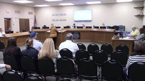 [Movie: Pushing water and sewer north for development --Bill Slaughter, Lowndes County Chairman]