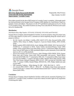 [DOT Prior Rights Research PI# 0016280]