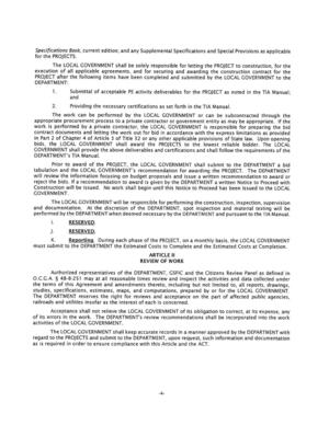 [reject the bids. If a recommendation to award is given by the DEPARTMENT a written Notice to Proceed with]