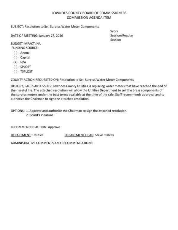 [Page 44 replacing water meters that have reached the end of their useful life.]