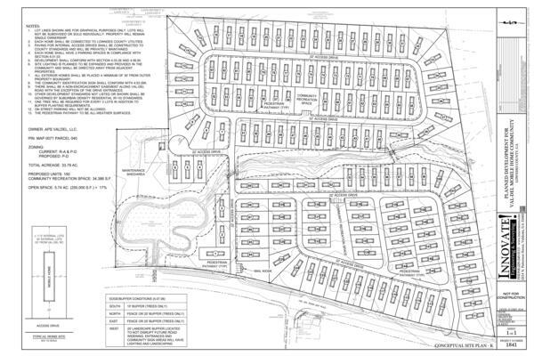 Map: CONCEPTUAL SITE PLAN - K