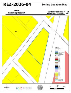 [Zoning Location Map]